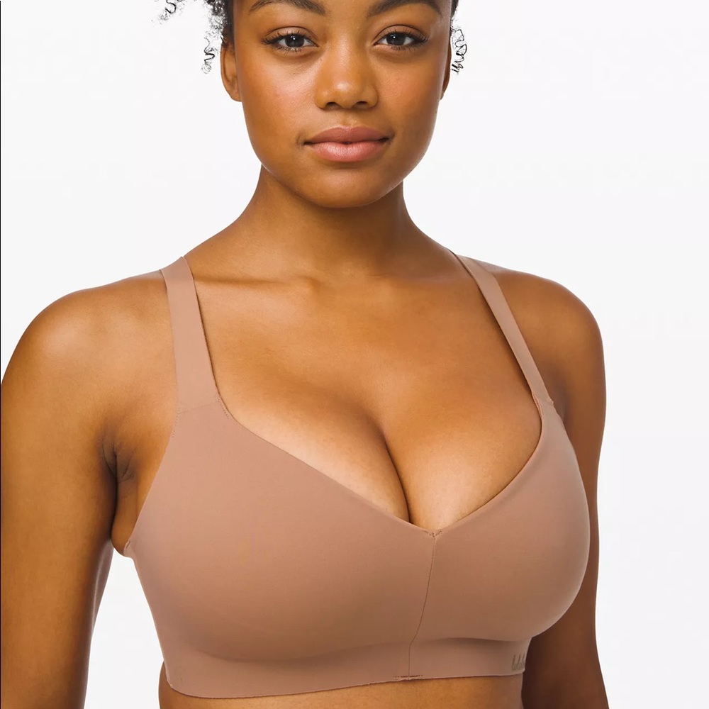 NWT Lululemon Hold True Bra Dusty Bronze Size 34E